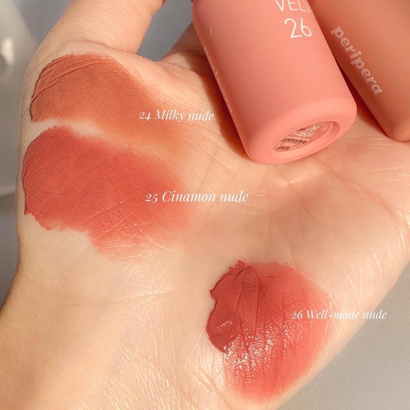 SON KEM PERIPERA INK VELVET TINT NUDE