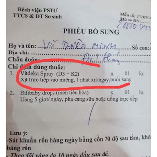 Vitamin D3-k2 cho bé