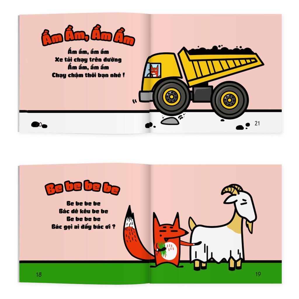 Sách Ehon - Combo 3 cuốn Cáo Ken - Ehon nhật bản cho be 0 - 6 tuổi