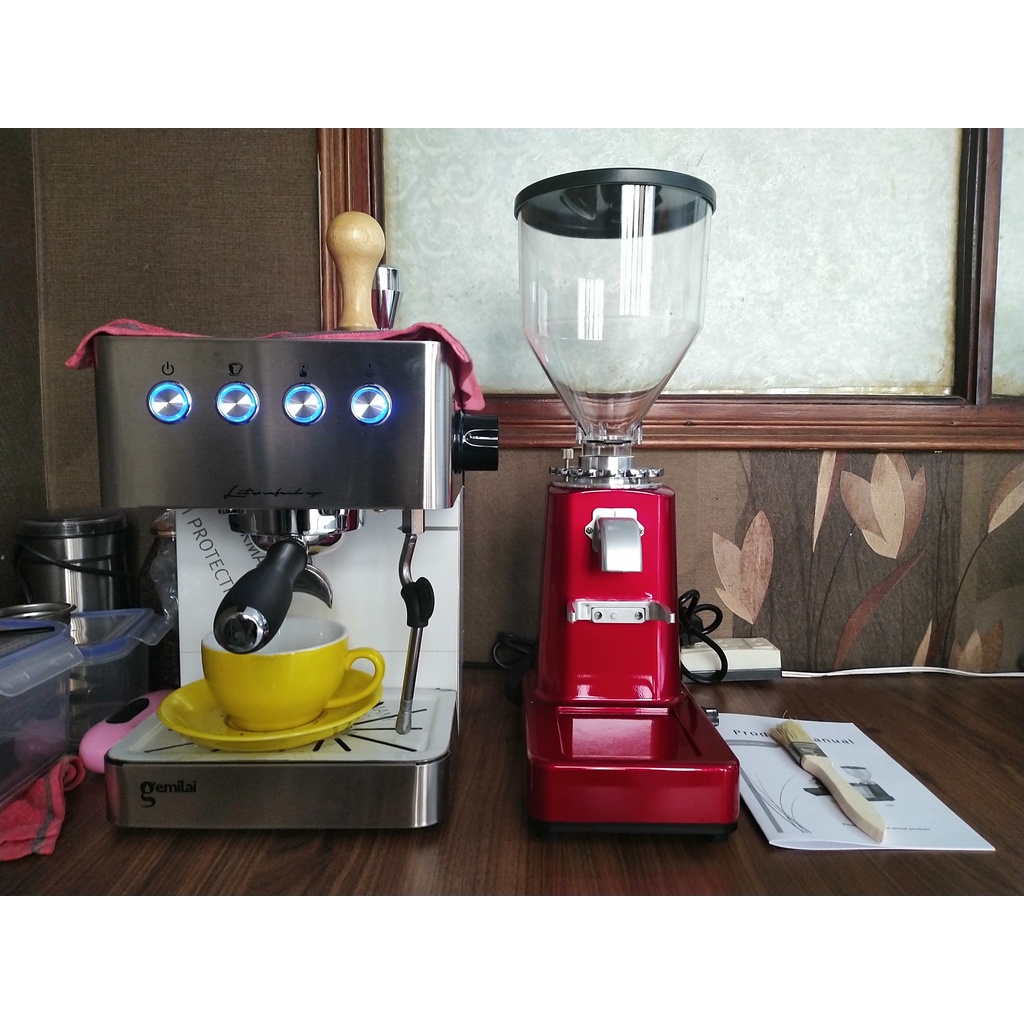 Máy Pha Cà Phê Gemilai CRM 3005E chuyên cho take a way - gia đình - văn phòng
