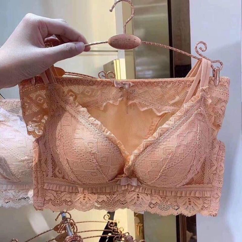 bộ ren cao cấp siêu nâng ngực 7376