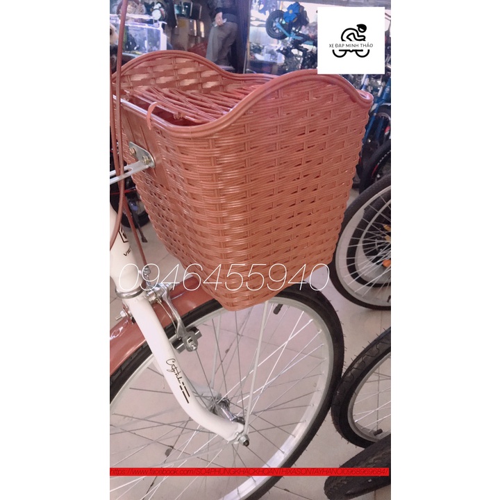 Xe đạp mini 24/26inch VIỆT - PHÁP , khung thiên nga,phù hợp cho tuổi từ 10 tuổi trở lên