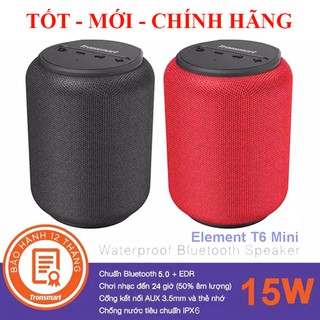 Loa Bluetooth pin 24h chống nước ghép đôi được Tronsmart Element T6 Mini