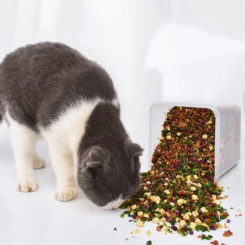 Trái Cây Và Rau Củ Sấy 8 Loại Cho Chó Mèo