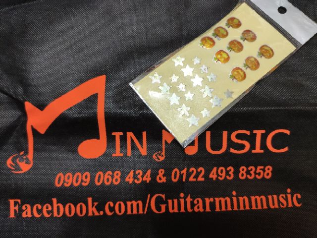 Sticker Đàn Guitar I Dán hoa văn Đàn Guitar I cần đàn guitar