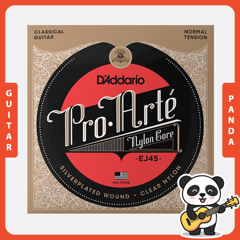 [Chính hãng] Dây Đàn Guitar Classic D'Addario EJ45 Size Normal