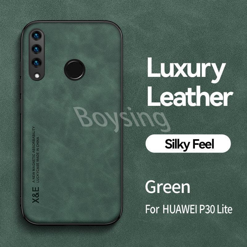 Ốp Điện Thoại TPU Mềm Nhám Từ Tính Chống Sốc Cho Huawei P20 P30 P40 P50 Pro
