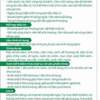 VƯƠNG NĂNG TÁN ATHENA (Trị dứt điểm hôi nách, hôi chân)