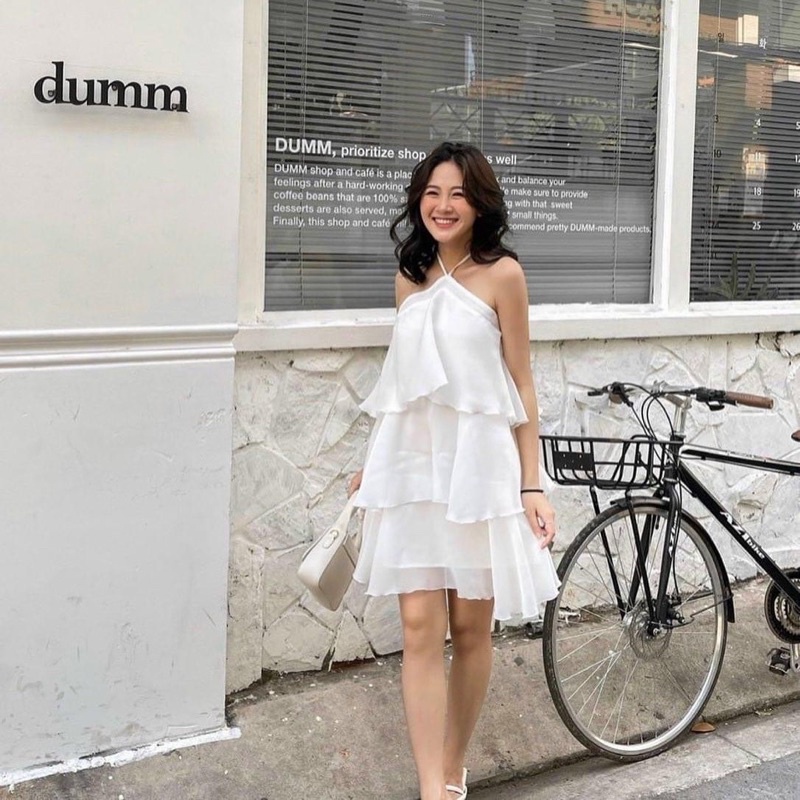 ĐẦM TRẮNG CỔ YẾM TẦNG 💚