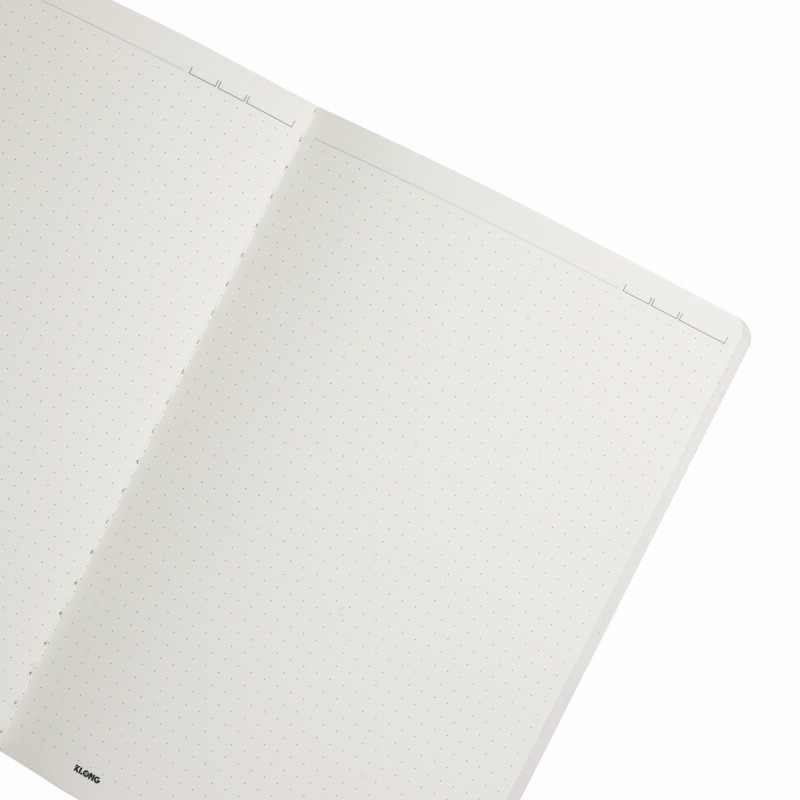 Vở Klong B5 200 trang Dot grid may dán gáy bìa màu Pastel, tập sổ Klong MS 839
