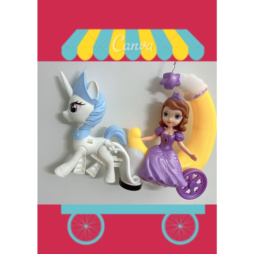 Lồng đèn Trung Thu Búp Bê  Cưỡi Trăng Cho Bé