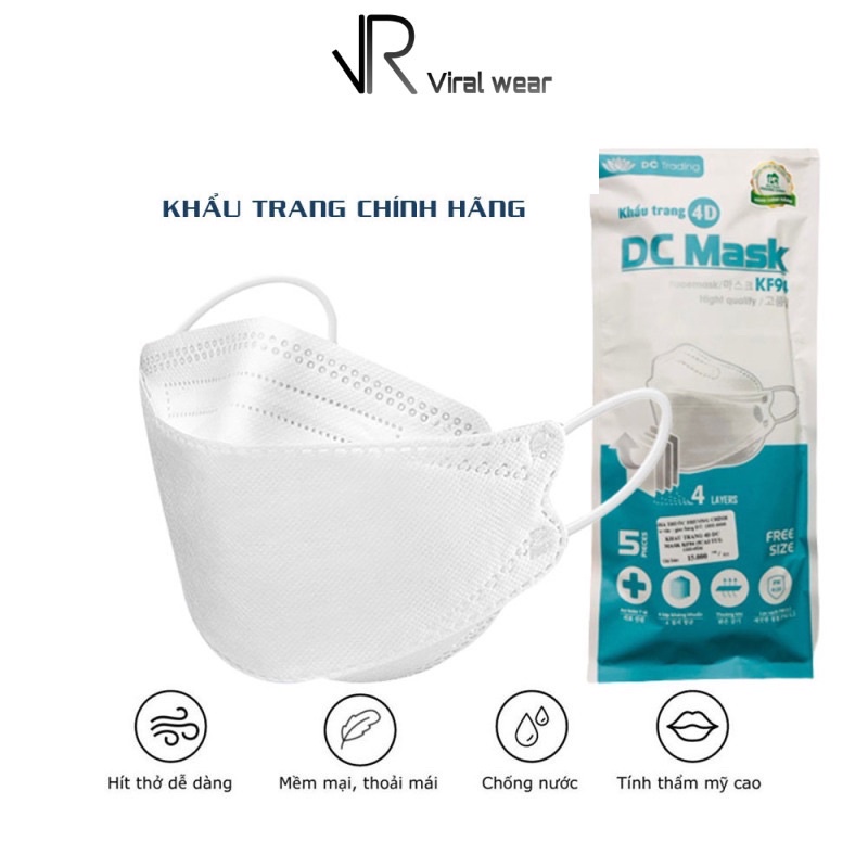 Khẩu Trang Y Tế 4D [Quà tặng kèm]