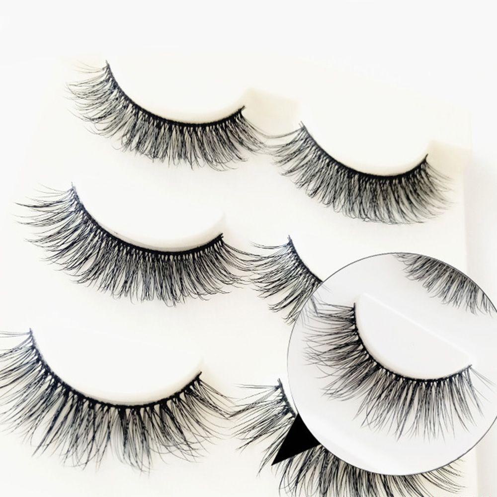 Lông Mi Giả Bằng Sợi Hóa Học Ba Chiều Mềm Mại Thoải Mái NORMAN