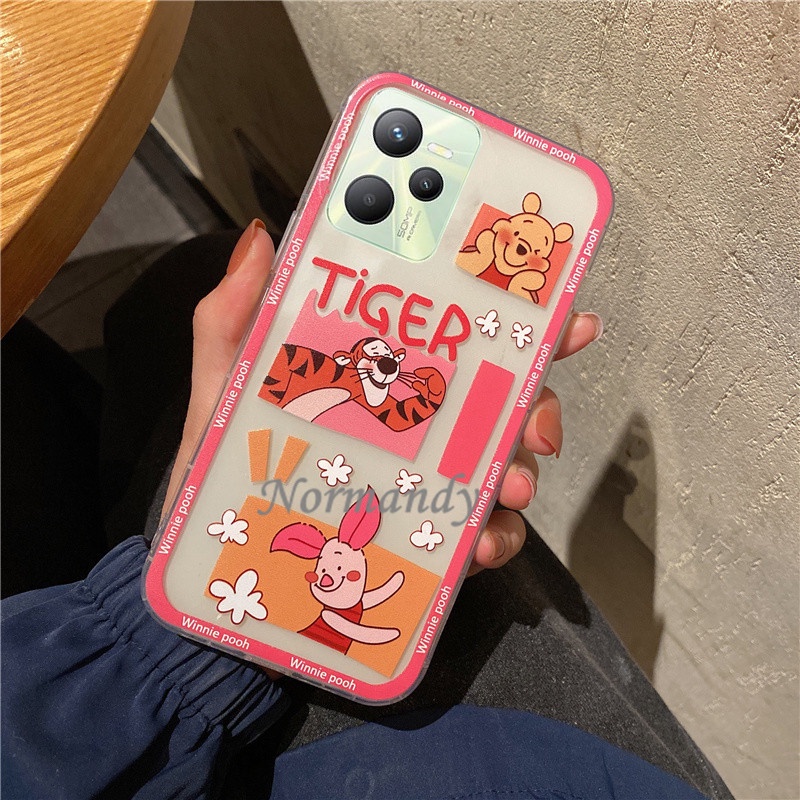 Ốp Điện Thoại TPU Mềm Hình Winnie The Pooh Cho Realme C35 / 9i / C21Y / C25Y 2022