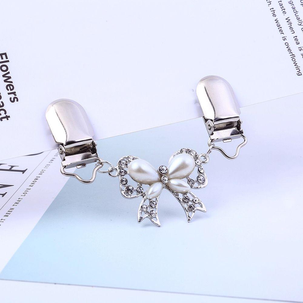 Mih Phụ Kiện Kẹp Khăn Choàng Sweater / Khăn Quàng Cổ Đính Đinh Tán / Quần Áo Bằng Kim Loại Mạ Hình Vịt Con Cho Nữ