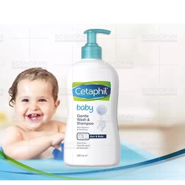 Sữa Tắm Gội Dịu Nhẹ Cho Bé Cetaphil Baby Gentle Wash &amp; Shampoo