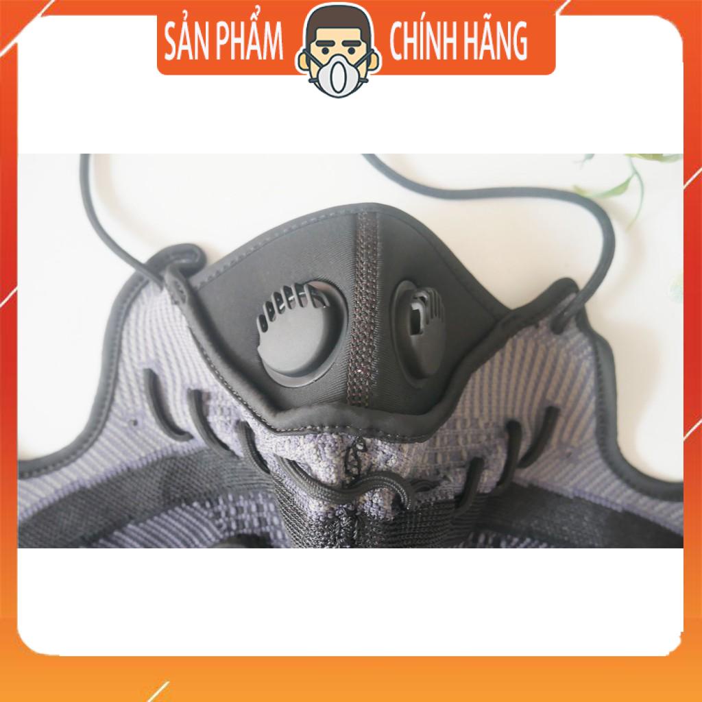 Khẩu Trang Giày Yezzy cao cấp - Black and Grey