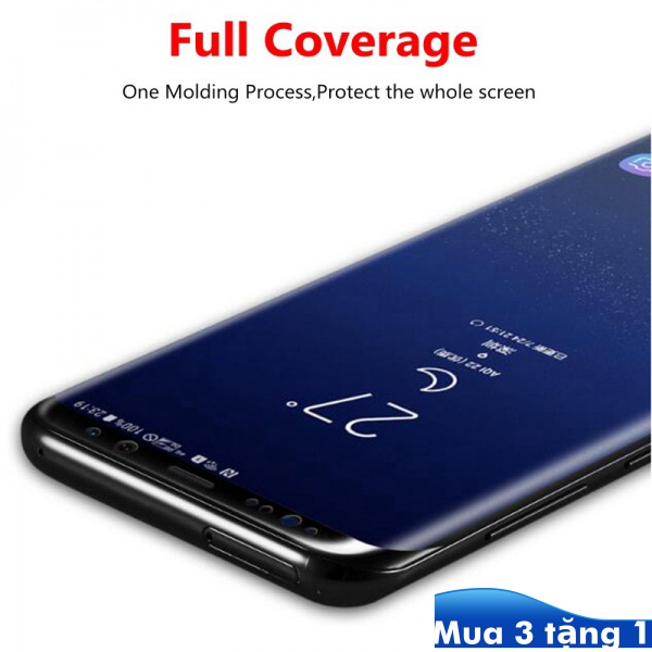 Kính cường lực bảo vệ toàn màn hình 21D cho Samsung S6 S7 S8 S9 S10 S10E S20 5g Note 8 9 10 Pro Lite Plus Edge