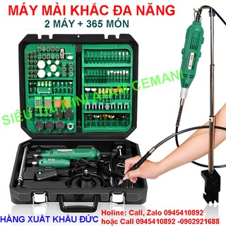 Máy mài khắc đa năng bộ phụ kiện 365 món