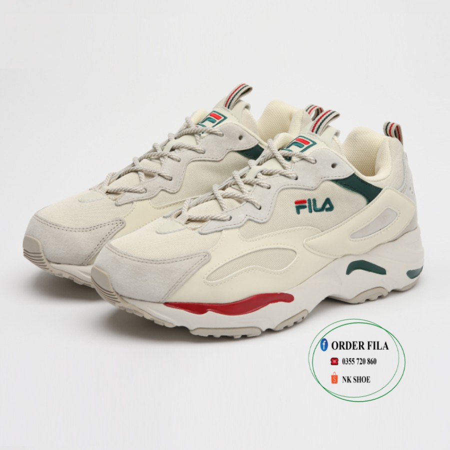 Giày Sneaker Thể Thao Nam Nữ Fila Ray Tracer Đỏ chính hãng 100%