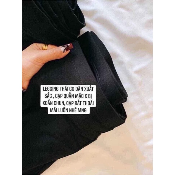quần legging thái mặc siêu thích