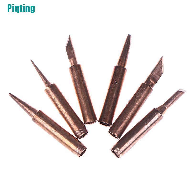 1 Bộ Mũi Hàn Bằng Đồng 900M-T Không Chì Hàn