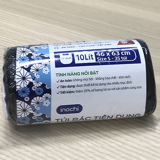 Túi rác tiện dụng Soji 10L x 35 túi (Size S)