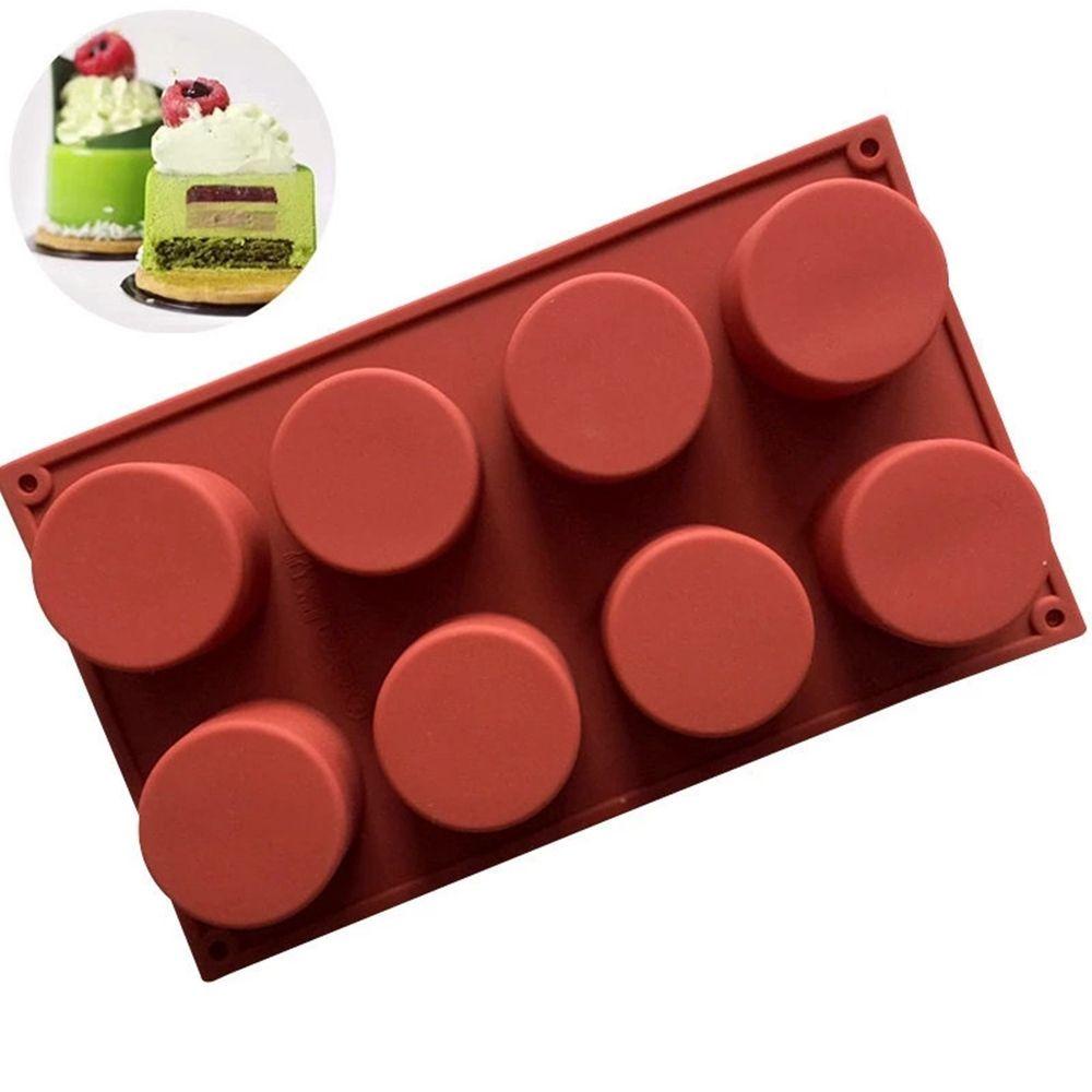 Khuôn Silicone Làm Bánh Hình Trụ Tiện Dụng