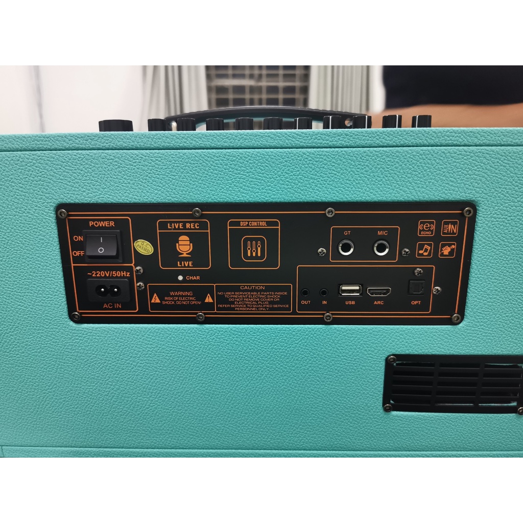 LOA XÁCH TAY BESTSOUND M6S - Tích hợp vang số chỉnh cơ có Reverb - Hệ thống 4 loa