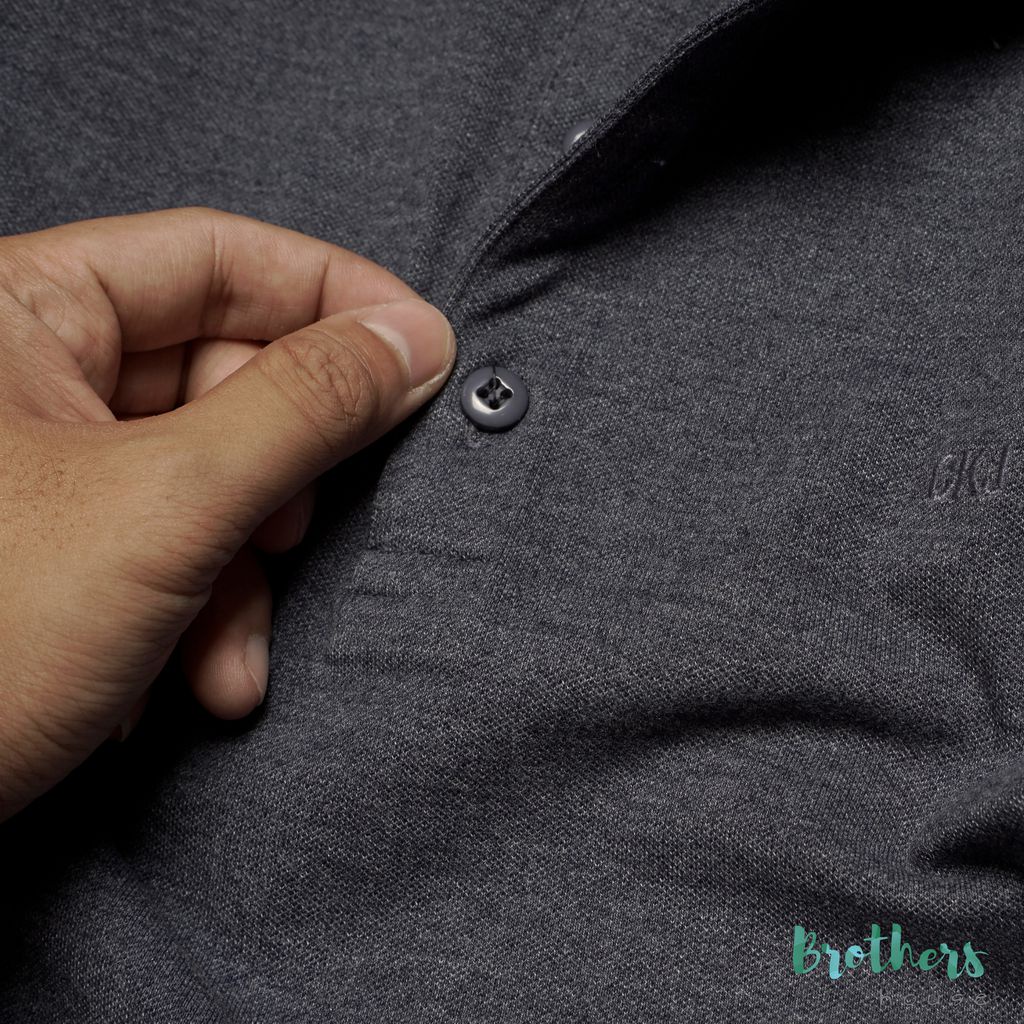 |Cao cấp| Áo polo nam trơn CK vải cotton mềm mịn, lên dáng chất ngất