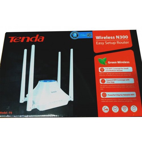 Bộ Phát WiFi Không Dây Ten da 300Mbps 4 Ăng Ten F6 | BigBuy360 - bigbuy360.vn