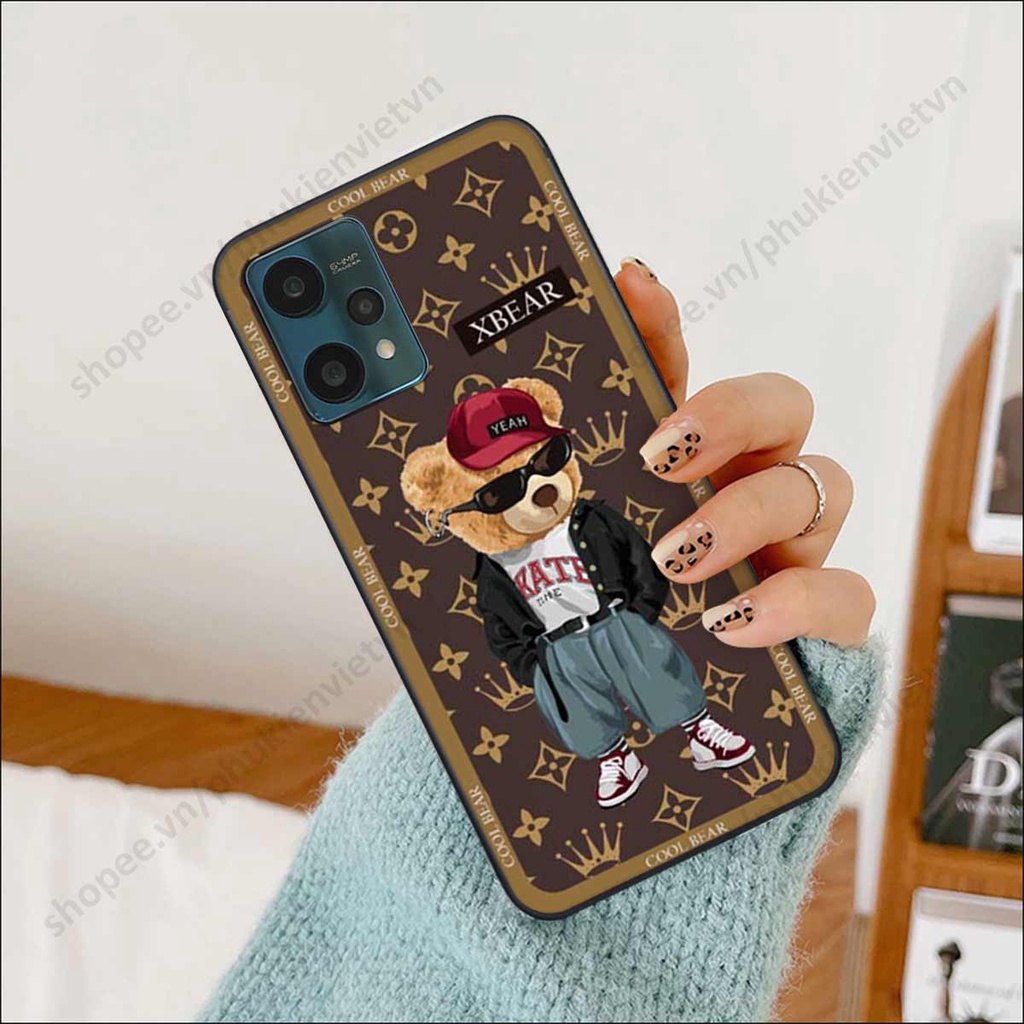 Ốp lưng điện thoại Realme Realme 9 4G / 9i / 9 Pro / 9 Pro+ 5G gấu robot bear, phi hành gia đẹp, vỏ ốp rẻ đẹp