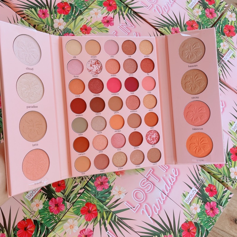[CHÍNH HÃNG] Bảng phấn mắt nhiều màu Beauty Treats Free Spirit 35 Colors Eyeshadow + 8 Face Powders (100g)