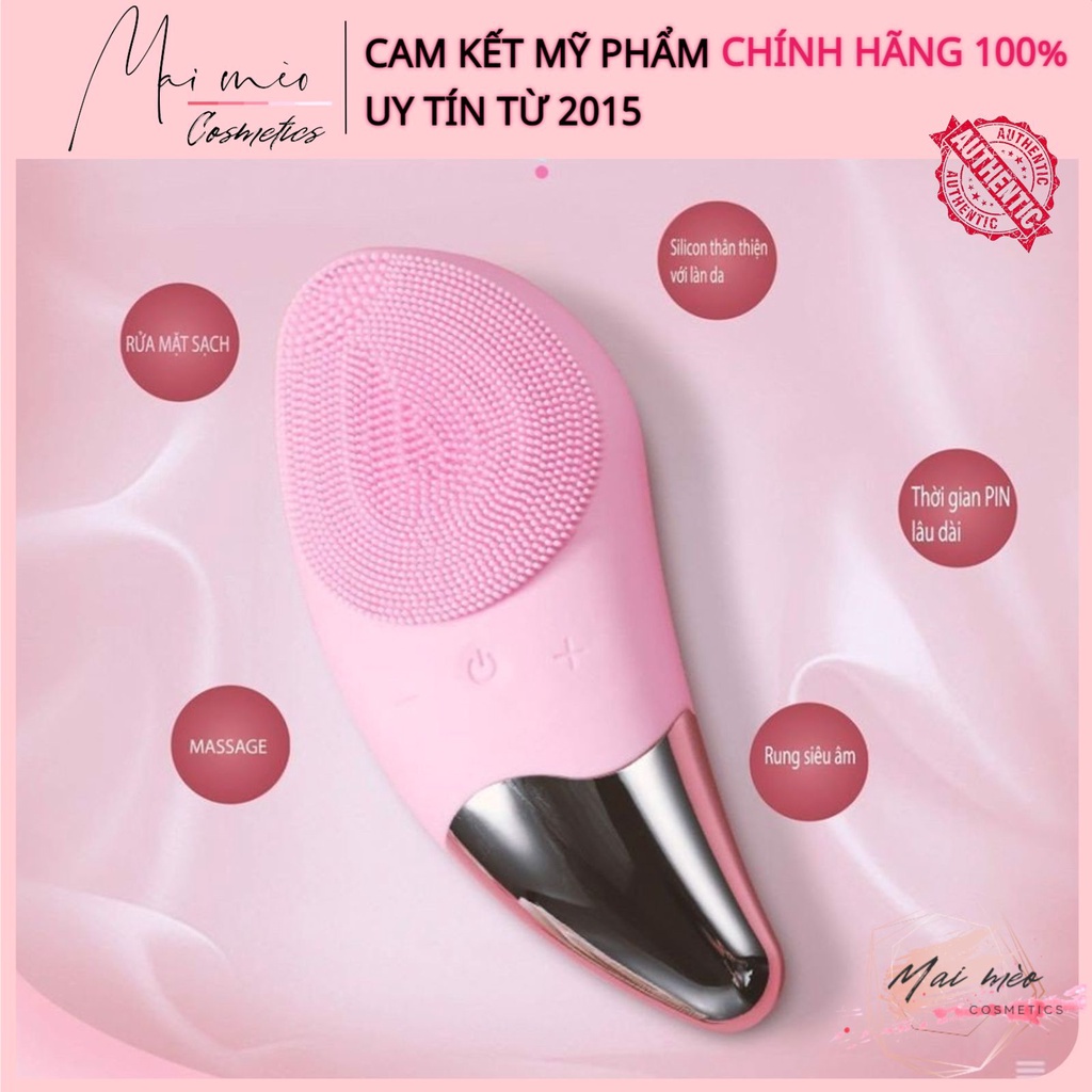 Máy rửa mặt Aikedili Sonic Facial Brush -Chống Nước Tuyệt Đối