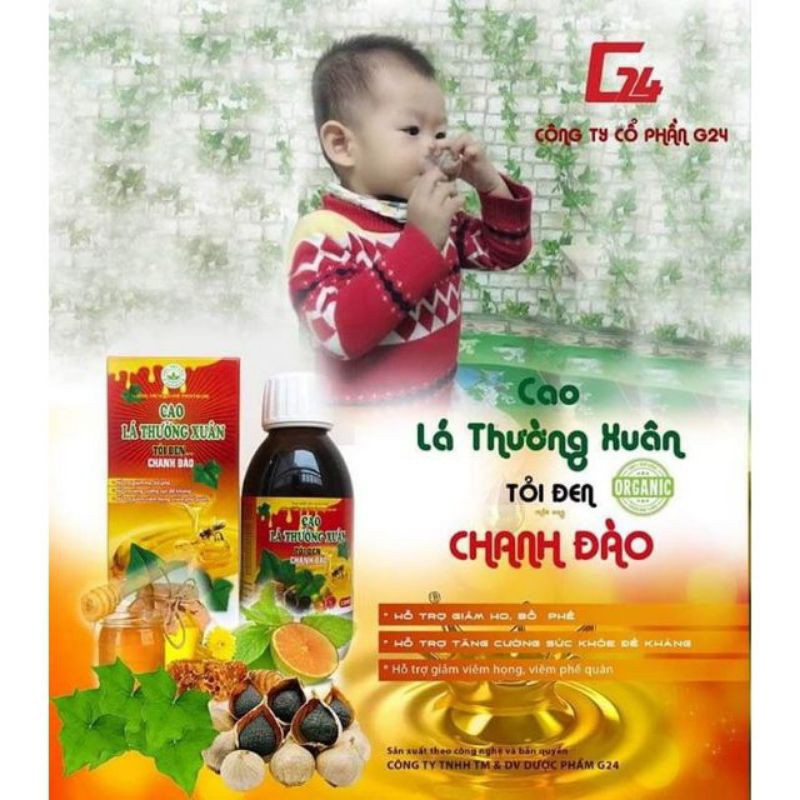 Cao Lá Thường Xuân Tỏi Đen Chanh Đào | Thế Giới Skin Care