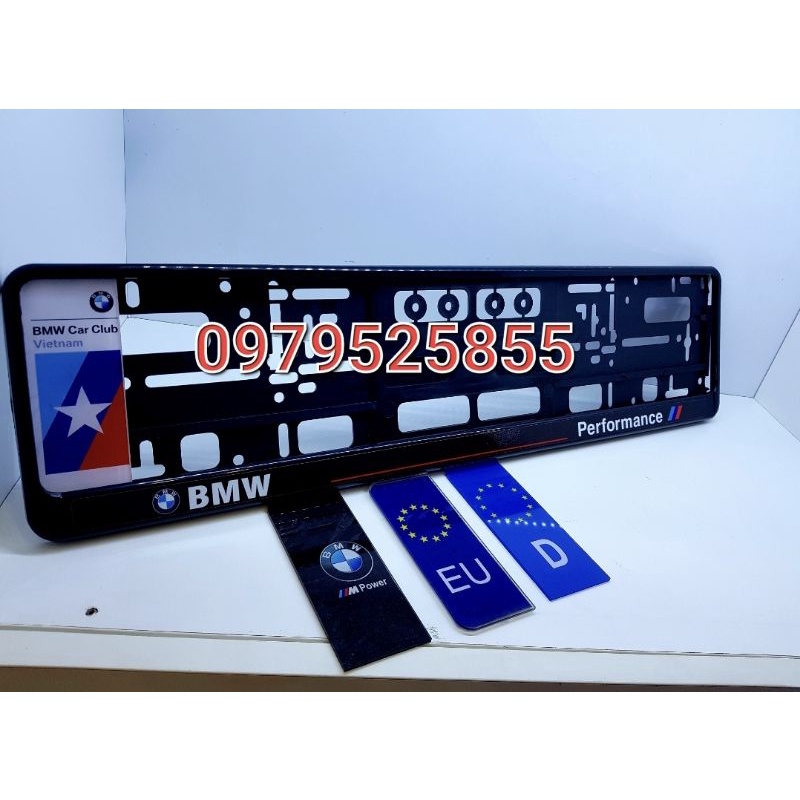 Khung Biển Số Châu Âu nhựa ABS cho tất cả các dòng xe tại VN