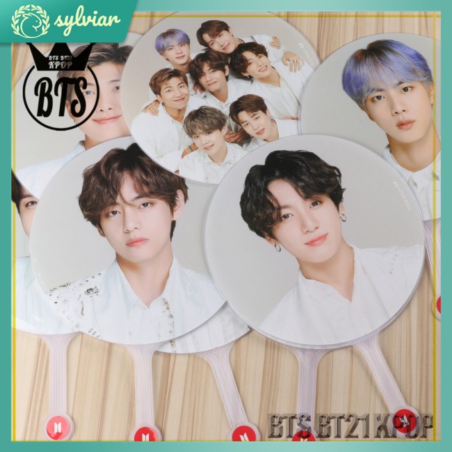 Quạt Tròn IN Hình BT21 BTS LOVE Yourself