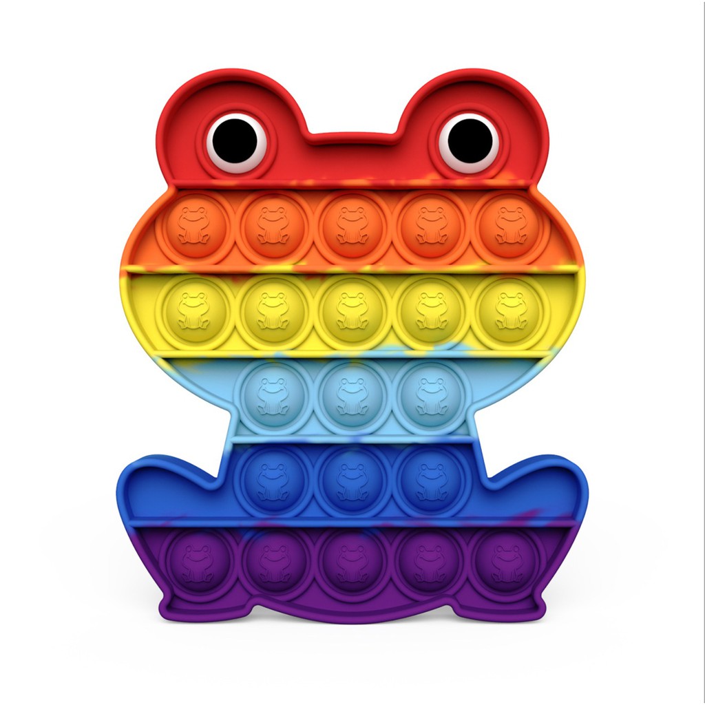 Đồ chơi giải trí thông minh, Pop It 2021, giảm căng thẳng cho người lớn, trẻ em