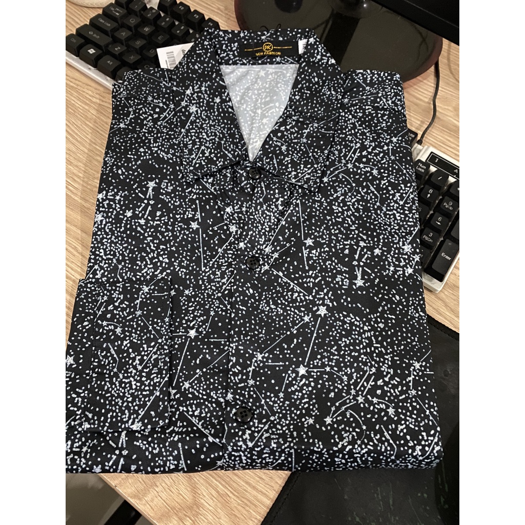 Áo sơ mi nam ánh kim sa chất lụa nhập cao cấp