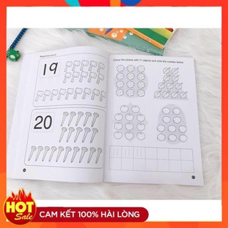 [GIÁ RẺ] Preschool Maths Workbook - Combo 123