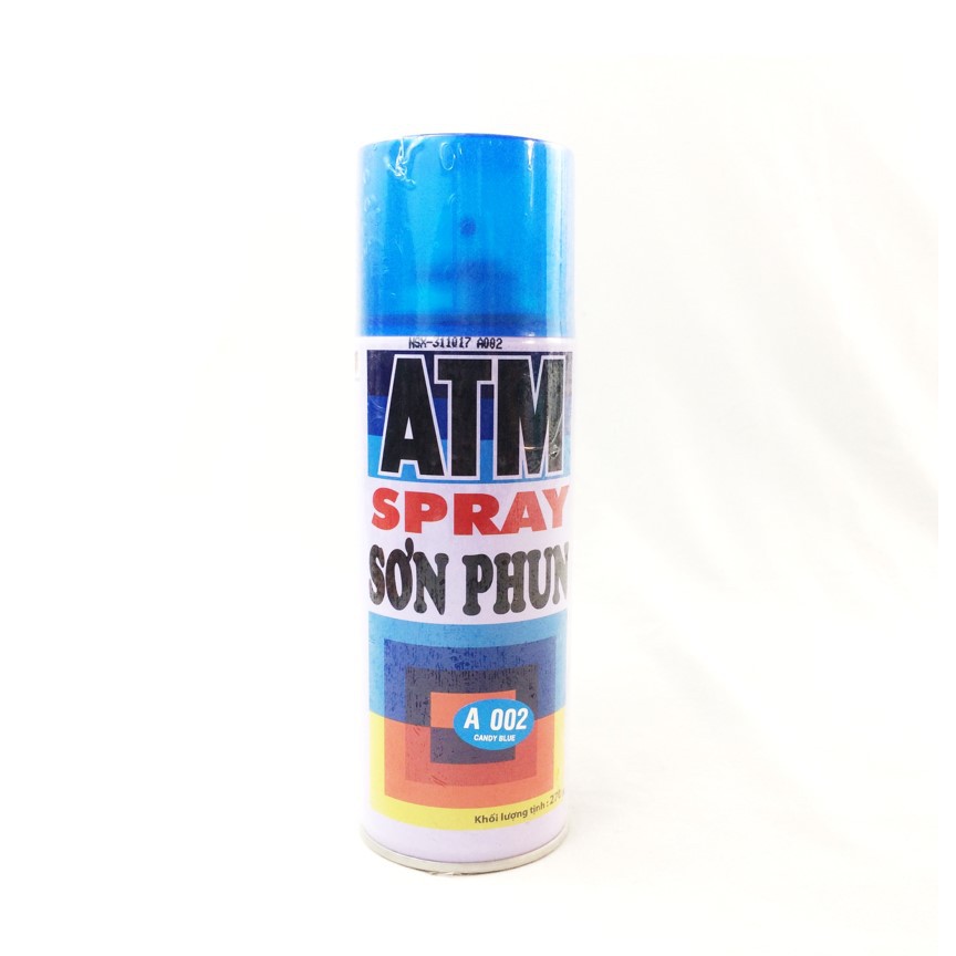 Sơn xịt ATM Spray A002 màu candy blue (xanh)