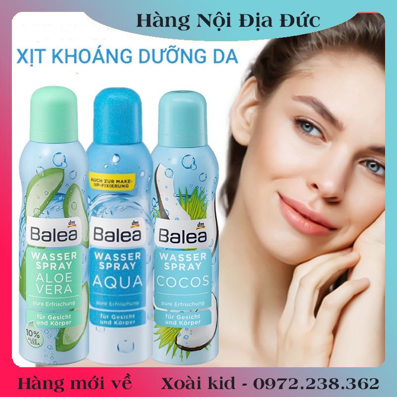 [auth] XỊT KHOÁNG BALEA  AQUA 150ML -NỘI ĐỊA ĐỨC ĐỦ BILL [Hot]