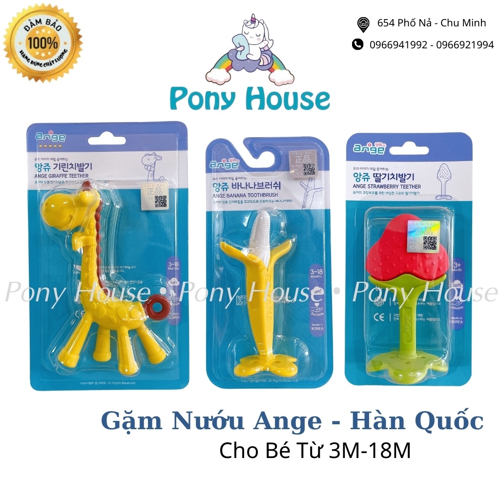 Gặm Nướu Ange Hàn Quốc An Toàn Cho Bé Từ 3 Tháng - 18 Tháng