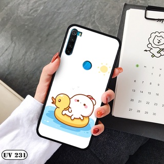 Ốp lưng nhám in hình 3D Xiaomi Redmi Note 8