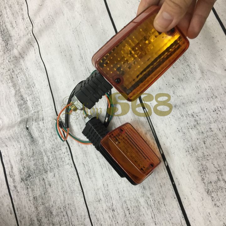 Bộ 02 củ xi nhan Trước cho xe WIN 100  - Xi nhan trước xe Win - S1730