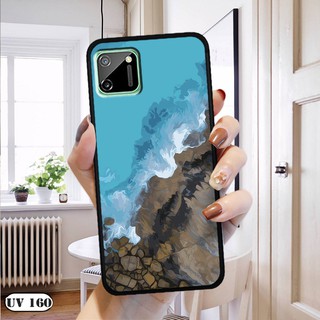 Ốp lưng nhám Realme C11 - in hình