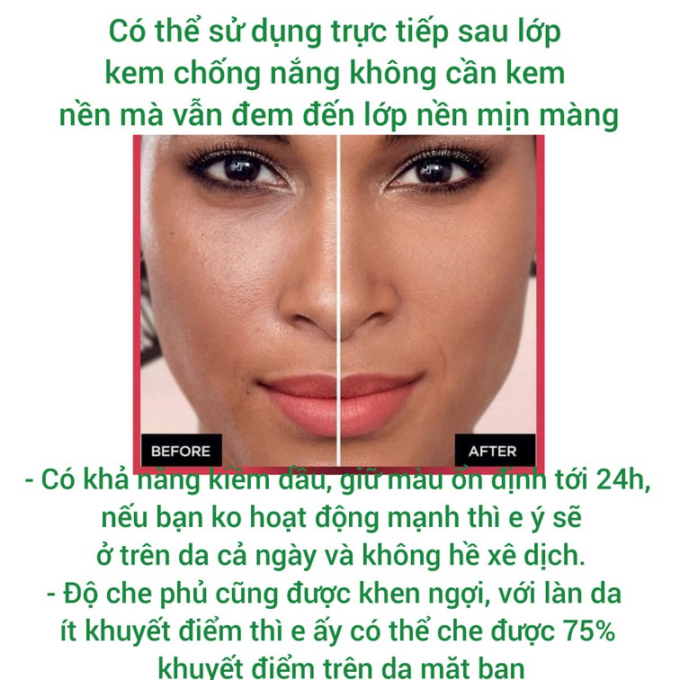 (KÈM BILL) Phấn Phủ Loreal infallible 24h fresh wear powder | BigBuy360 - bigbuy360.vn