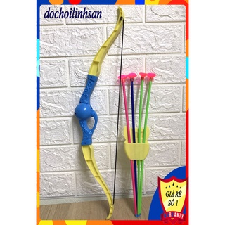 Đồ chơi bắn cung tên đầu dính có gùi đựng tên xinh xắn