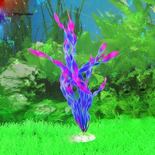 Cây thủy sinh nhân tạo bằng nhựa trang trí cho bể cá