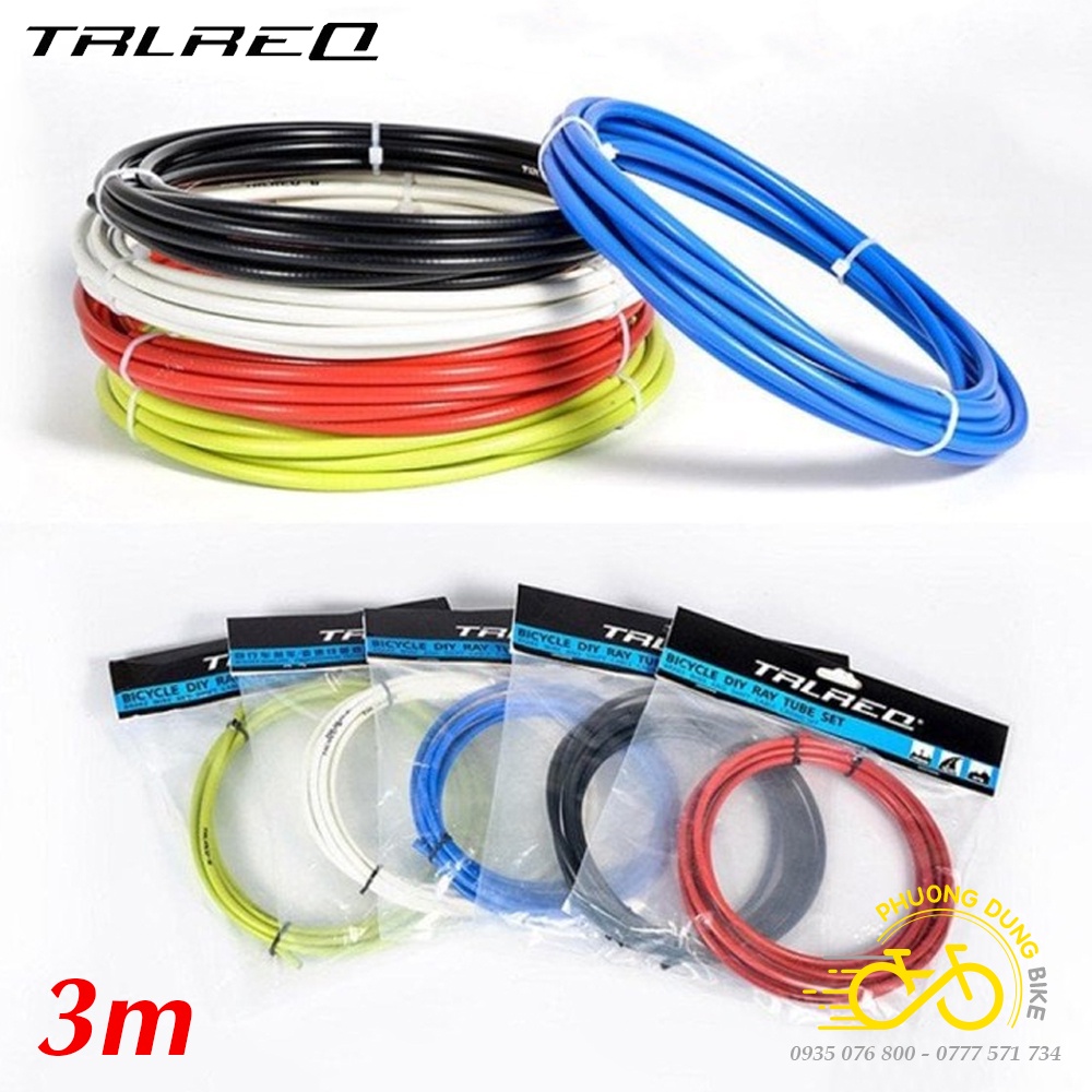 Vỏ dây phanh dây đề xe đạp TRLREQ 3 mét